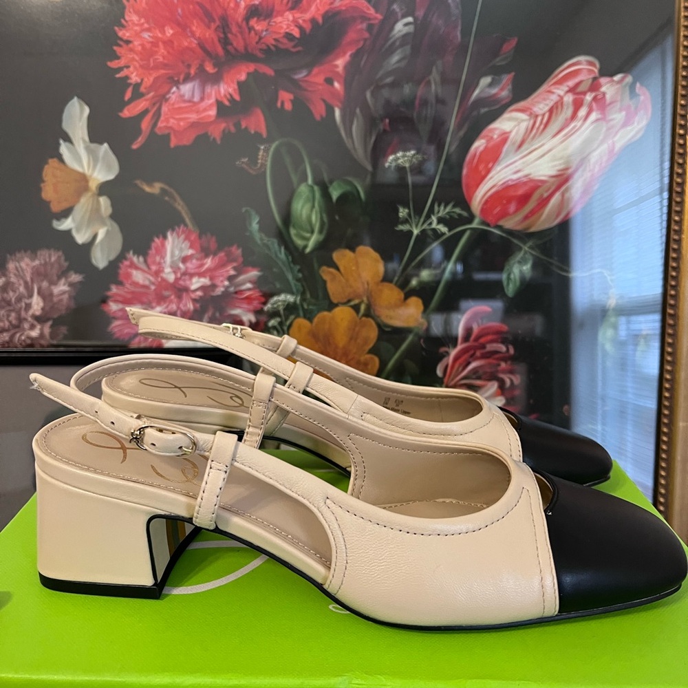 Sam Edelman Tarra Slingback Heels.
